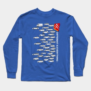 Citroen classic car collection Long Sleeve T-Shirt